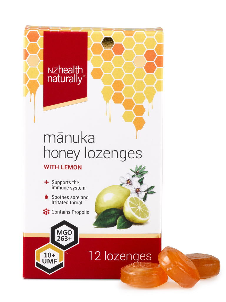 UMF 10+ Mānuka Honey Lozenges - Lemon